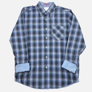 Tommy Bahama 100% Cotton Plaid Button Down Long Sleeve Shirt Men’s Medium